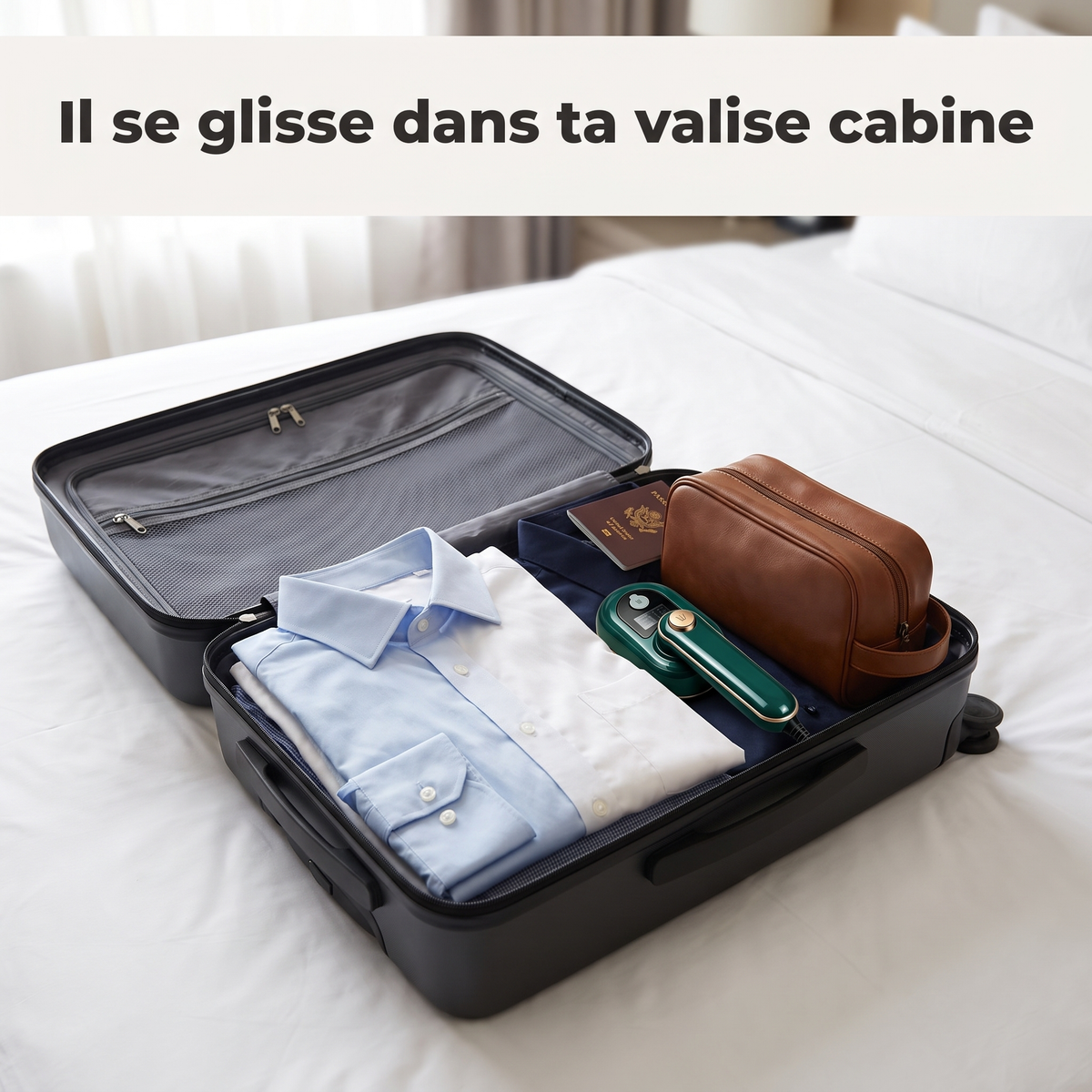 Kimby se glisse dans ta valise cabine